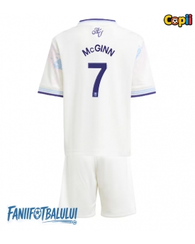 Aston Villa John McGinn #7 Echipament de Fotbal Replică 2025-26 Copii Treilea (+ Șorturi)